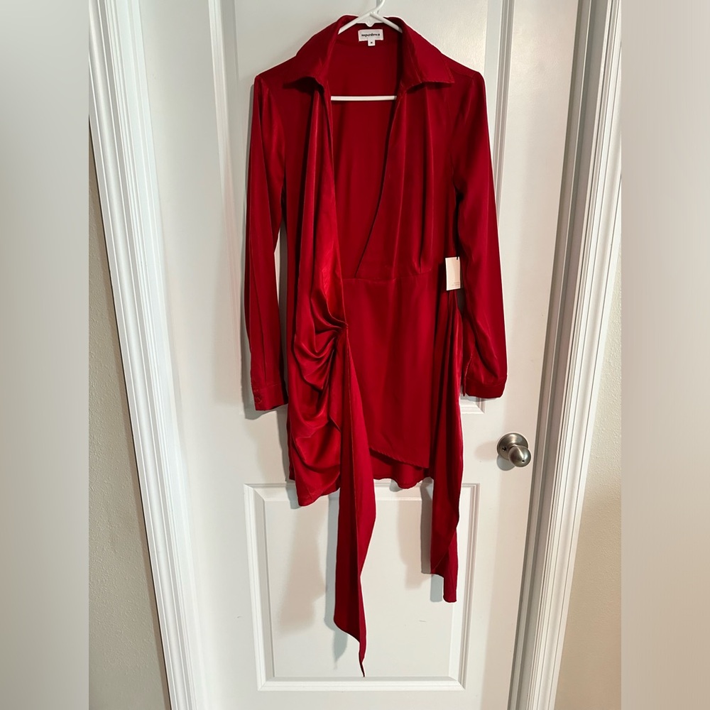 Superdown Red Mini Dress - Picture 11 of 14